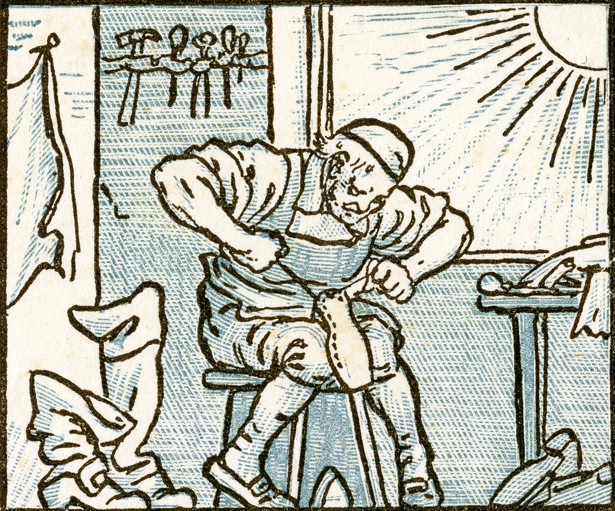 The Cobbler, sangillustration til 