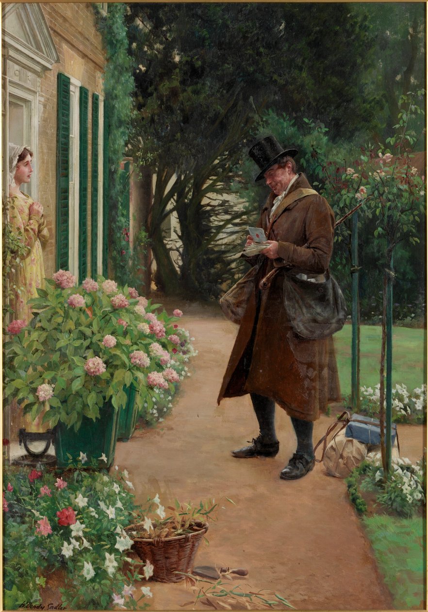 Landsbypostbuddet af Walter Dendy Sadler