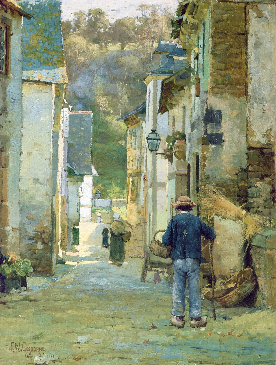 Quimperle, 1883 af Walter Frederick Osborne