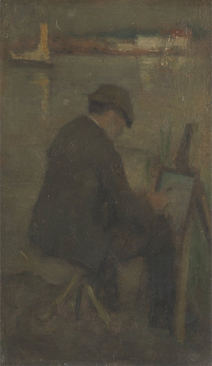 Et kunstnerisk maleri af Walter Greaves