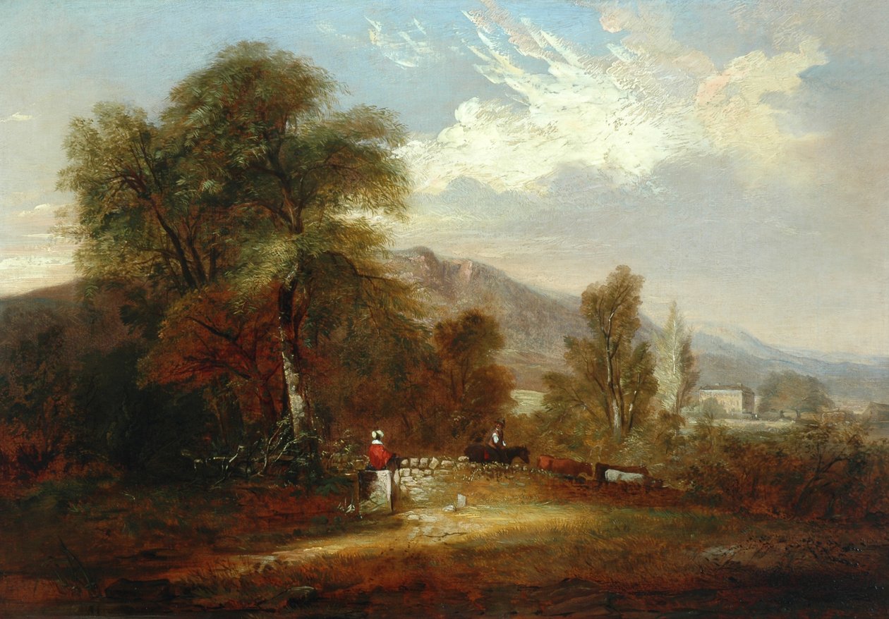 Shibden Valley, med spejderhal af Walter Heath