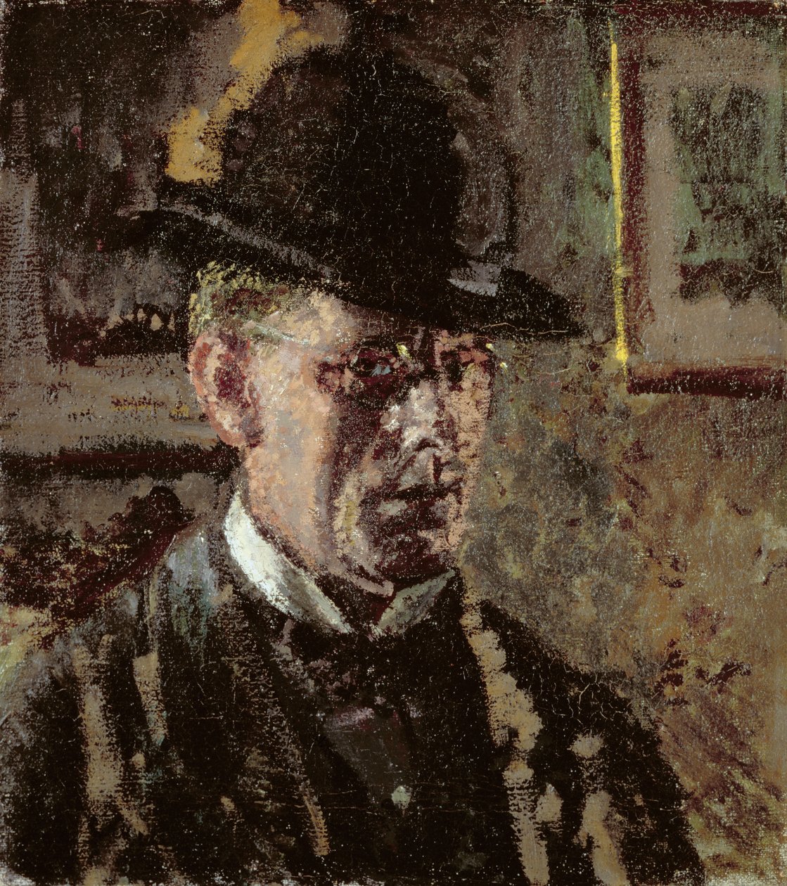 Den unge leder (selvportræt), 1907 af Walter Richard Sickert