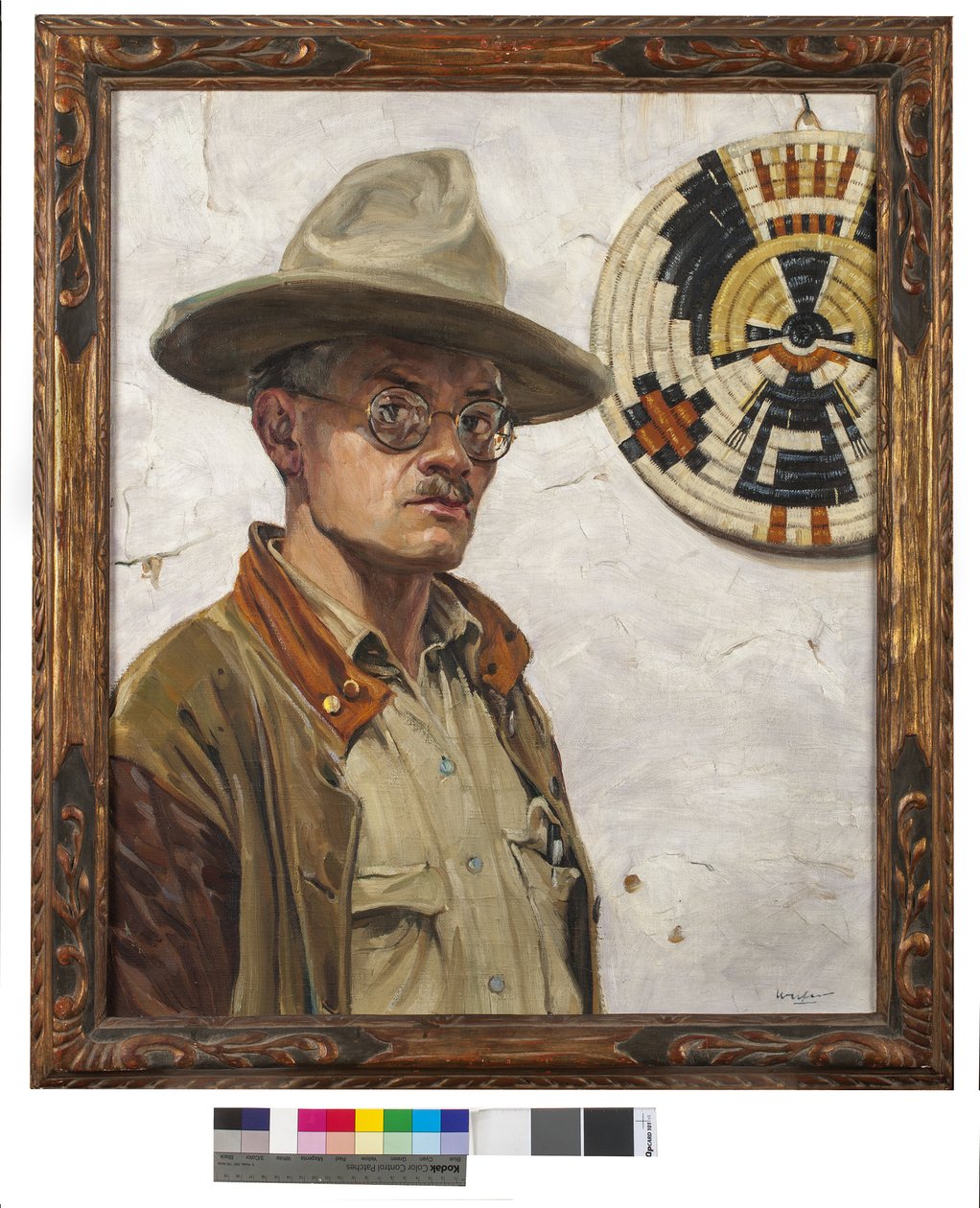 Selvportræt af Walter Ufer