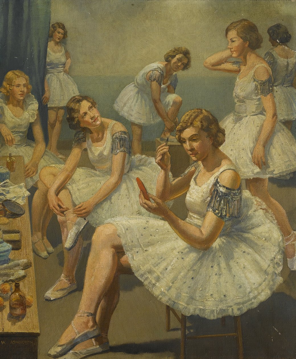 Forberedelse til balletten af Walter Ashworth