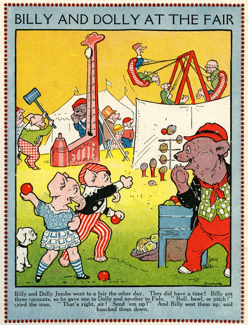 Billy og Dolly på messen af Walter Crane
