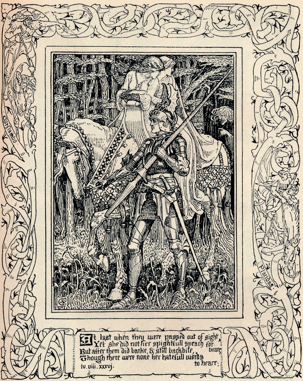 Faerie Queene, c1900 af Walter Crane