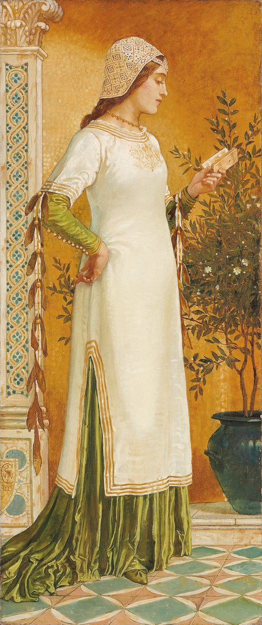 Laura Reading, 1885 af Walter Crane