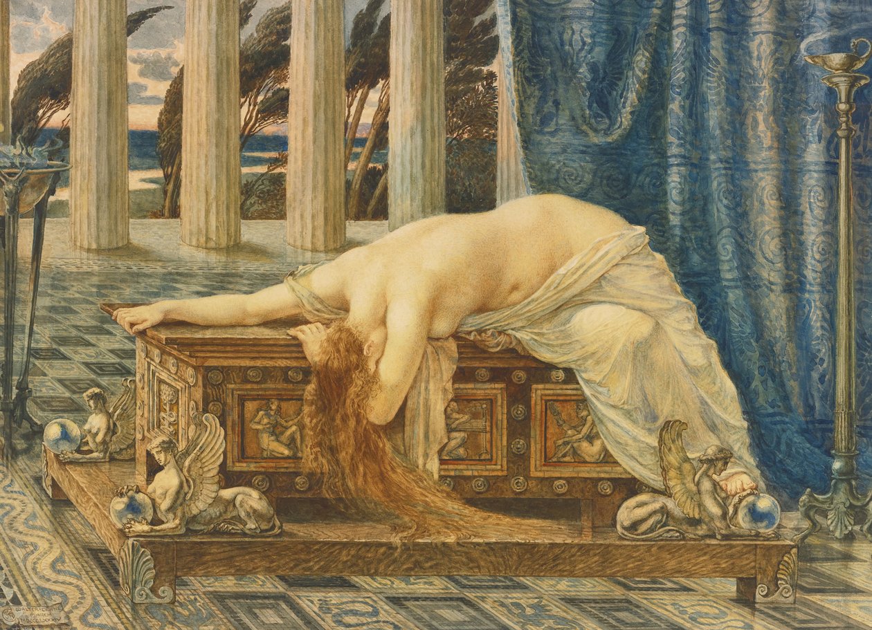 Pandora, 1885 af Walter Crane