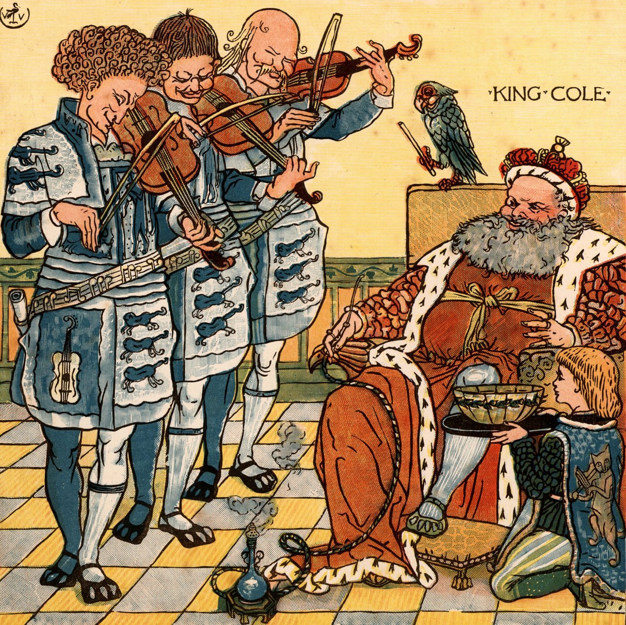 Walter Crane (1845-1915) af Walter Crane