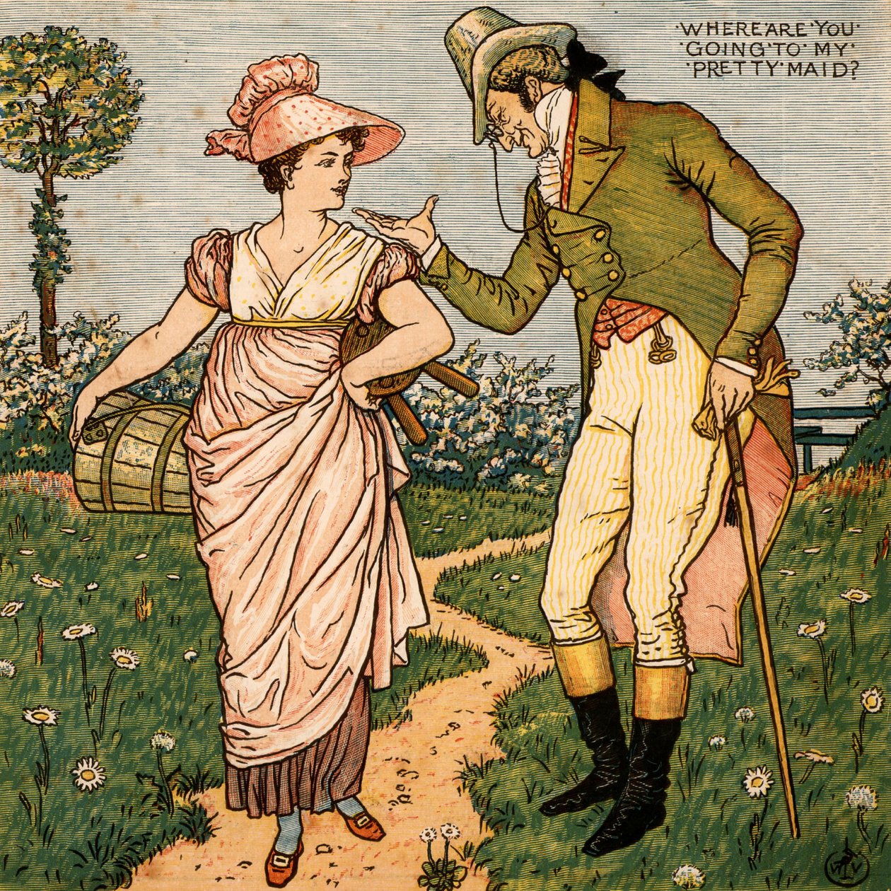 Walter Crane (1845-1915) af Walter Crane