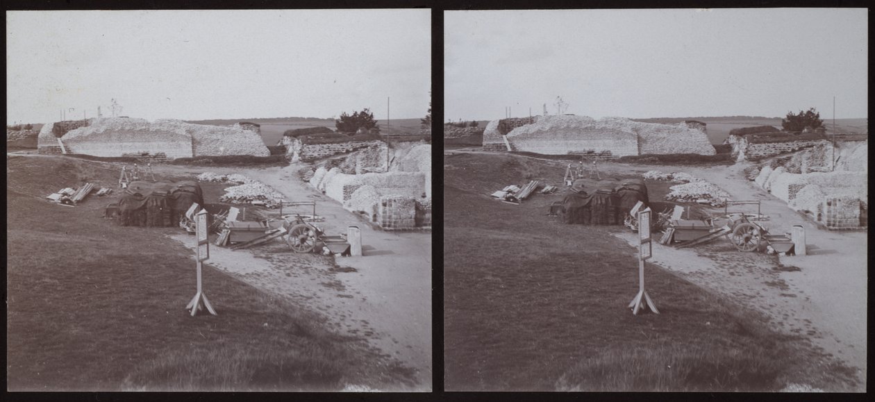 Old Sarum, Salisbury, Wiltshire, 1913. af Walter Edward Zehetmayr