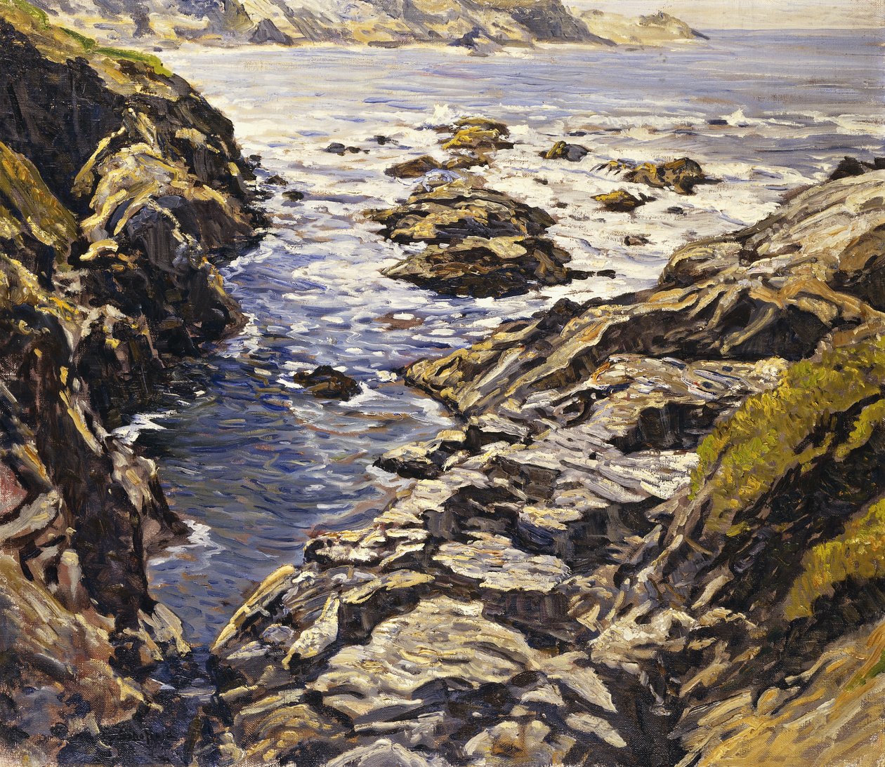 Klippekysten af Walter Elmer Schofield