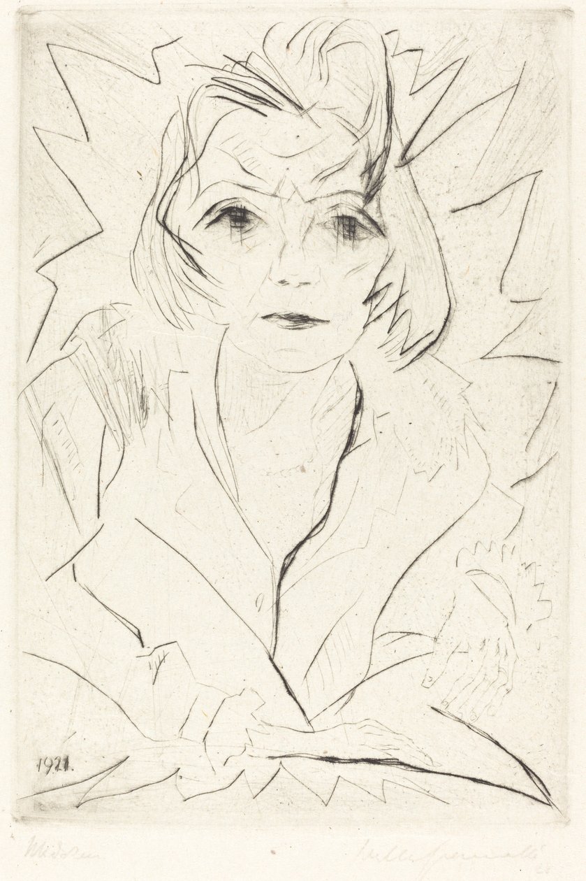 Jomfrupige, 1921. af Walter Gramatte