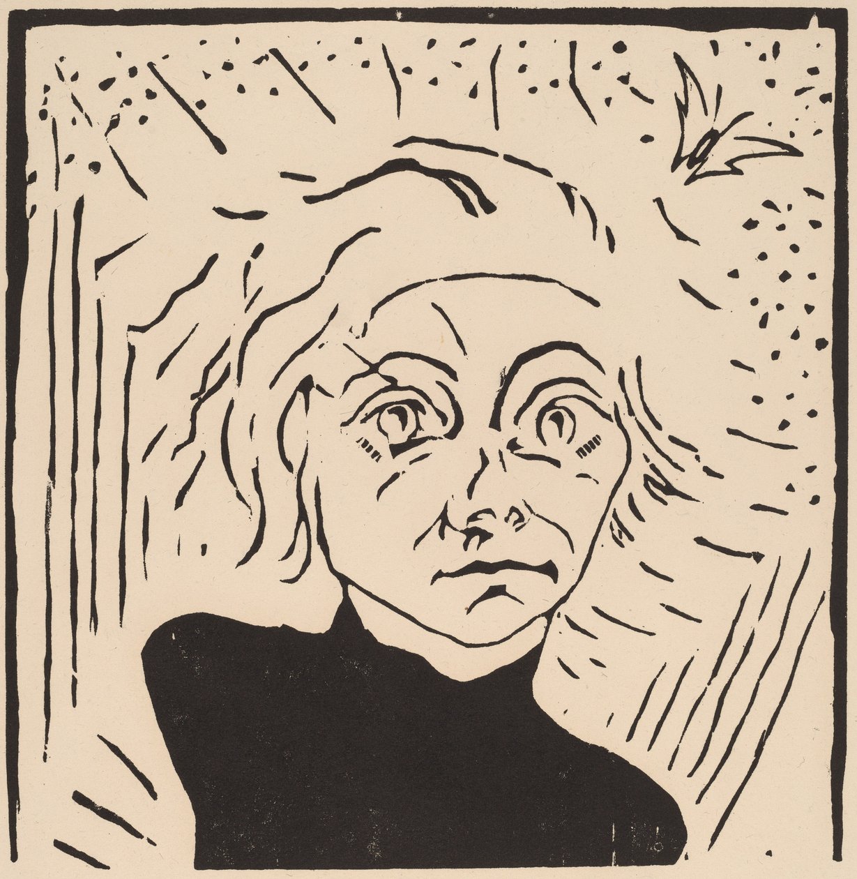 Sidi Heckel, 1919. af Walter Gramatte