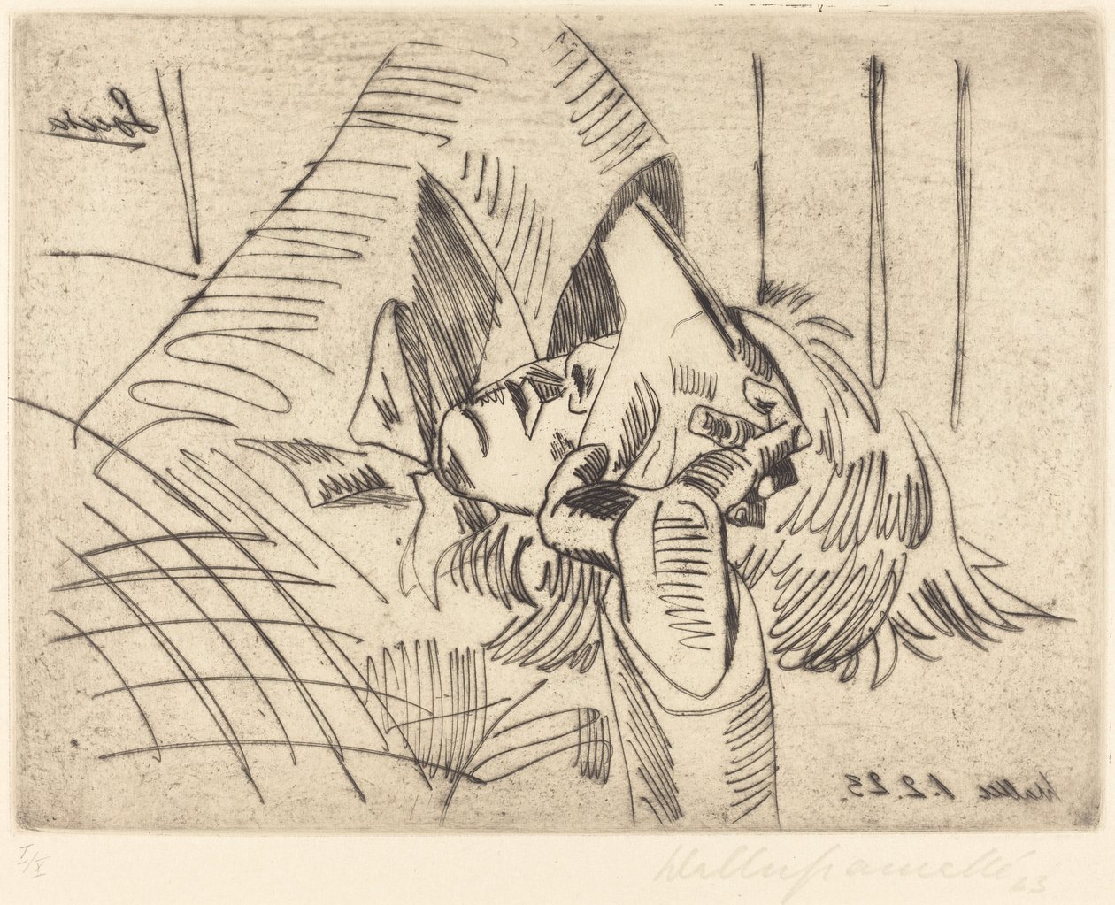 Sonia, 1923. af Walter Gramatte