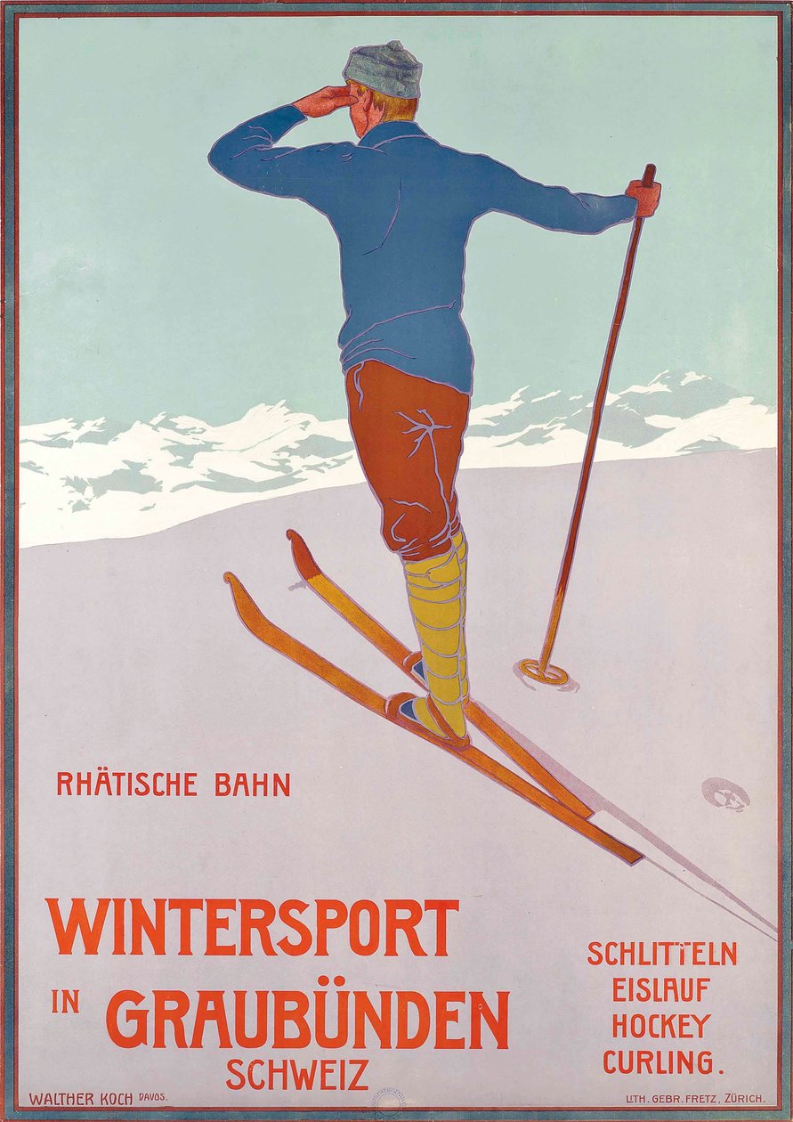 Vintersport i Graubünden af Walter Koch