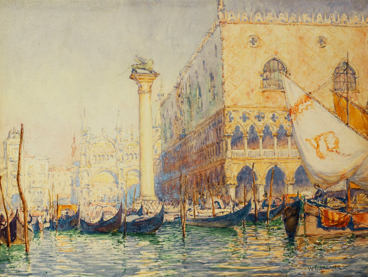 Venedig af Walter Launt Palmer