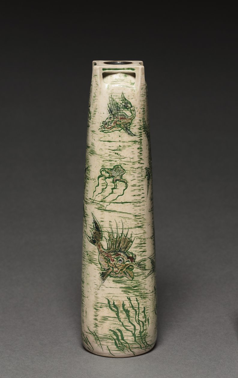 Vase: Fisk, 1908 af Walter Martin