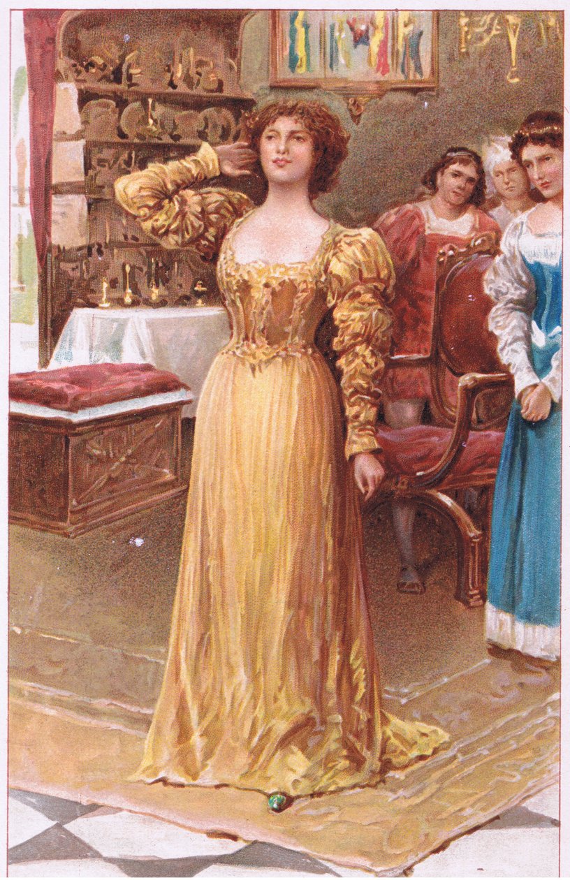 Portia, 1900-tallet af Walter Paget