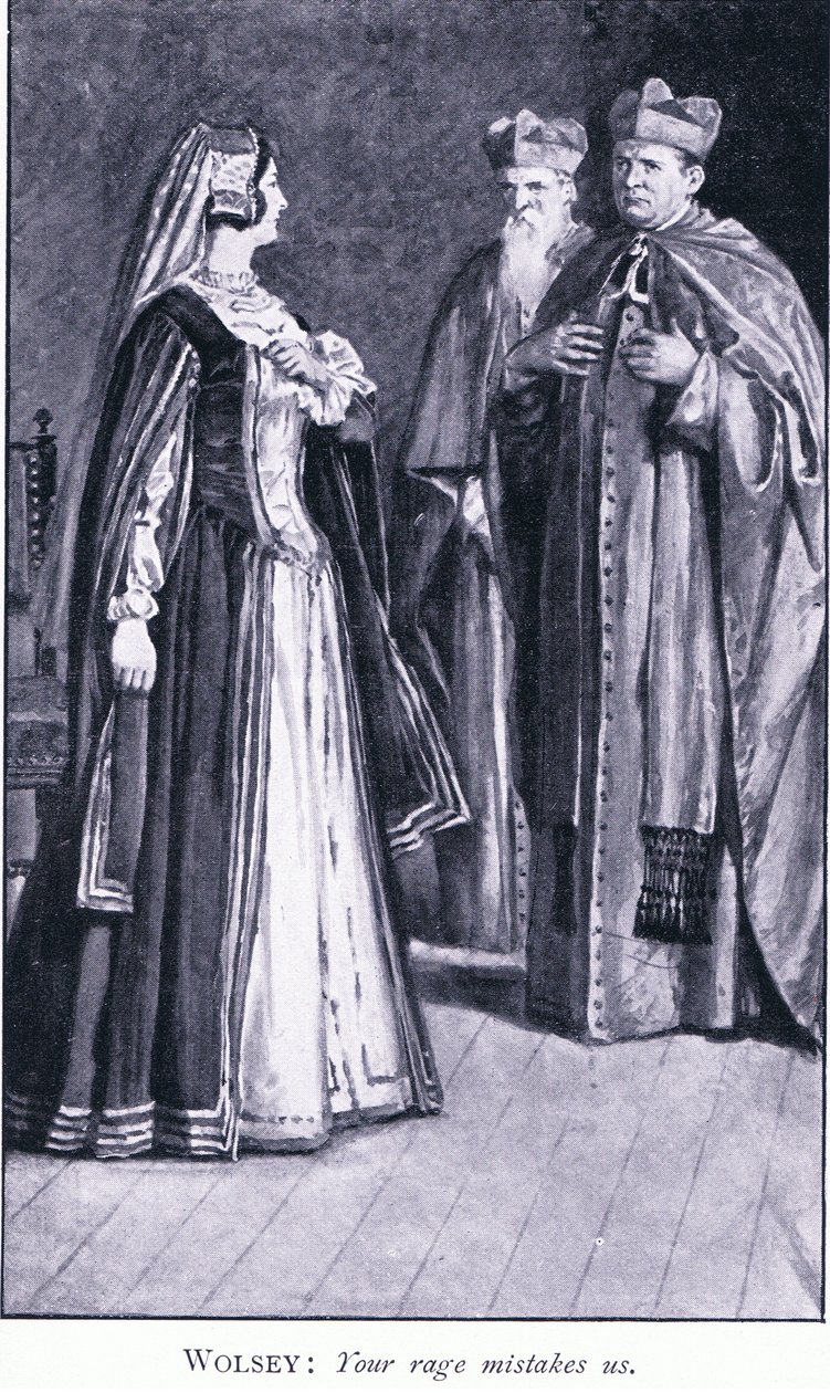 Wolsey: Dit raseri tager fejl af os, 1900-tallet af Walter Paget