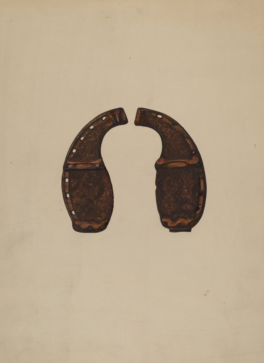 Ox Shoes, ca. 1936. af Walter Praefke