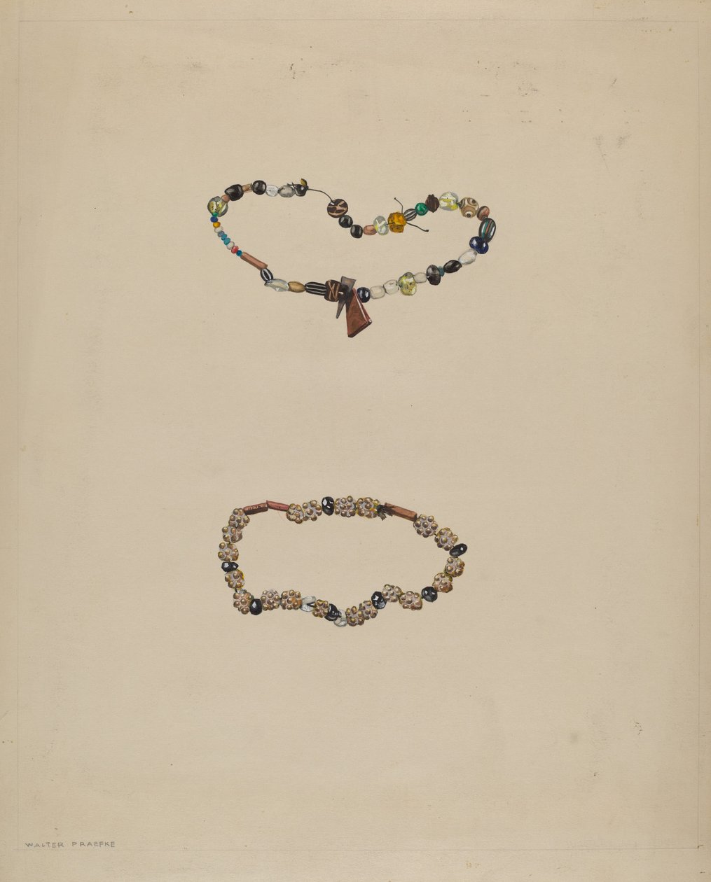 Trade Beads, ca. 1936. af Walter Praefke