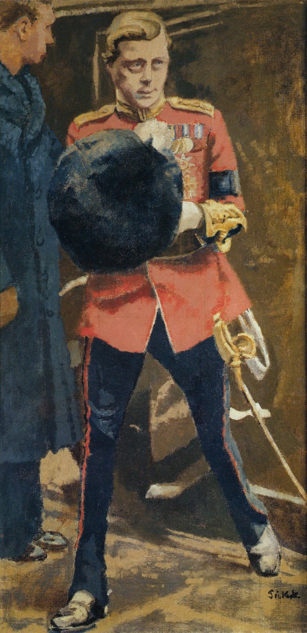 HM Kong Edward VIII af Walter Richard Sickert