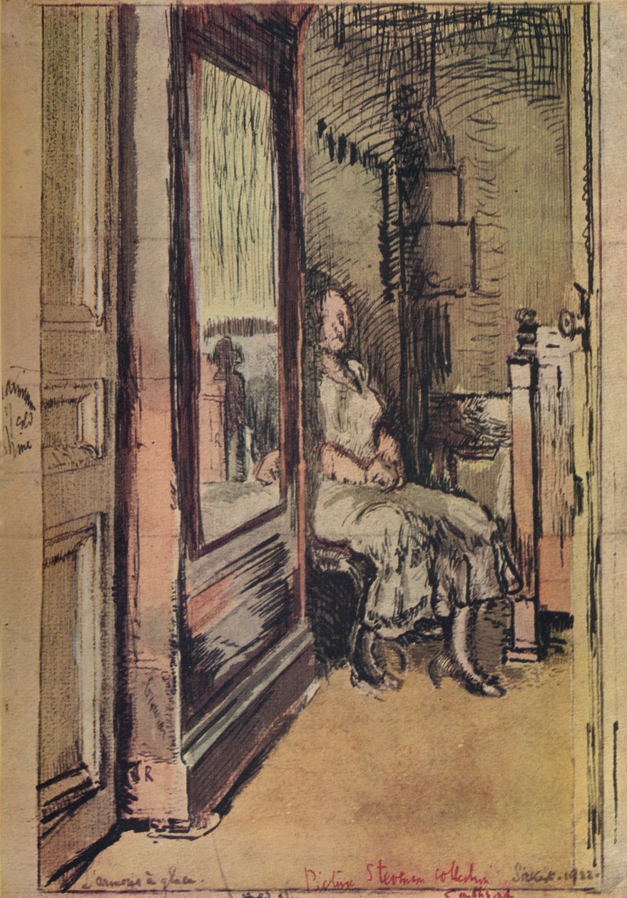 Isskabet, 1922, 1926 af Walter Richard Sickert