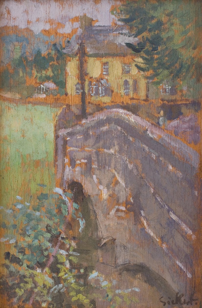 The Bridge, Chagford af Walter Richard Sickert