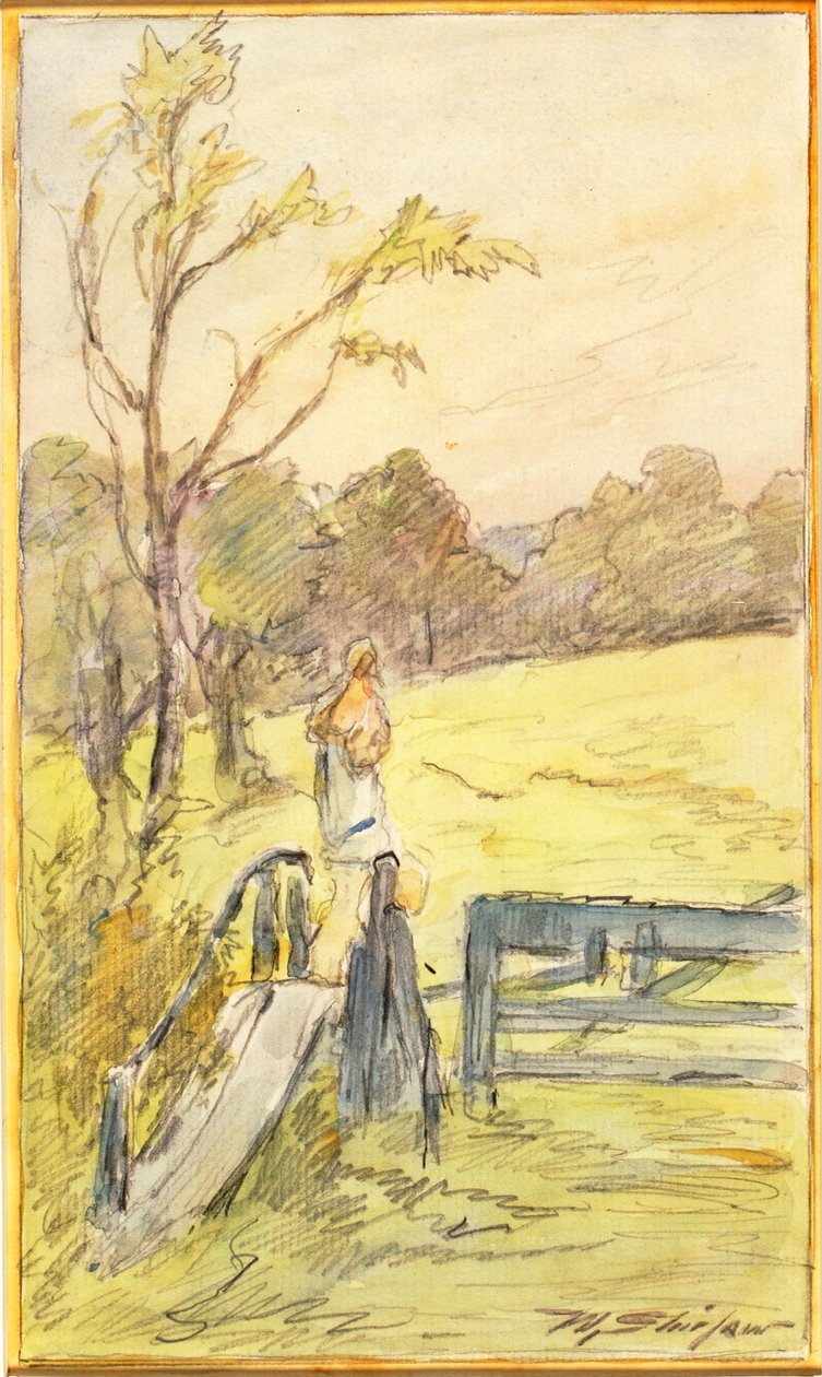 Portens rutsjebane af Walter Shirlaw