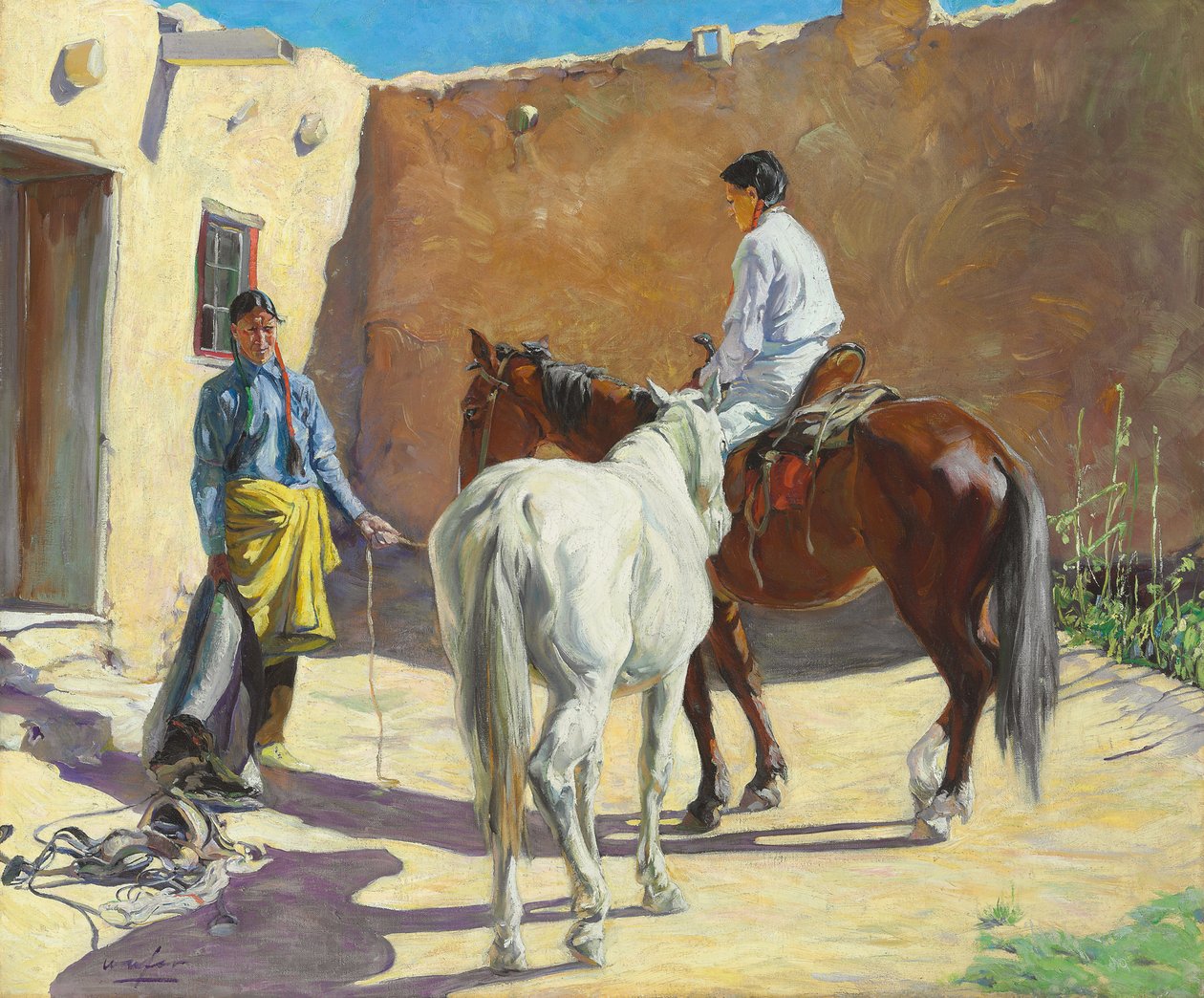 Klargøring af Walter Ufer