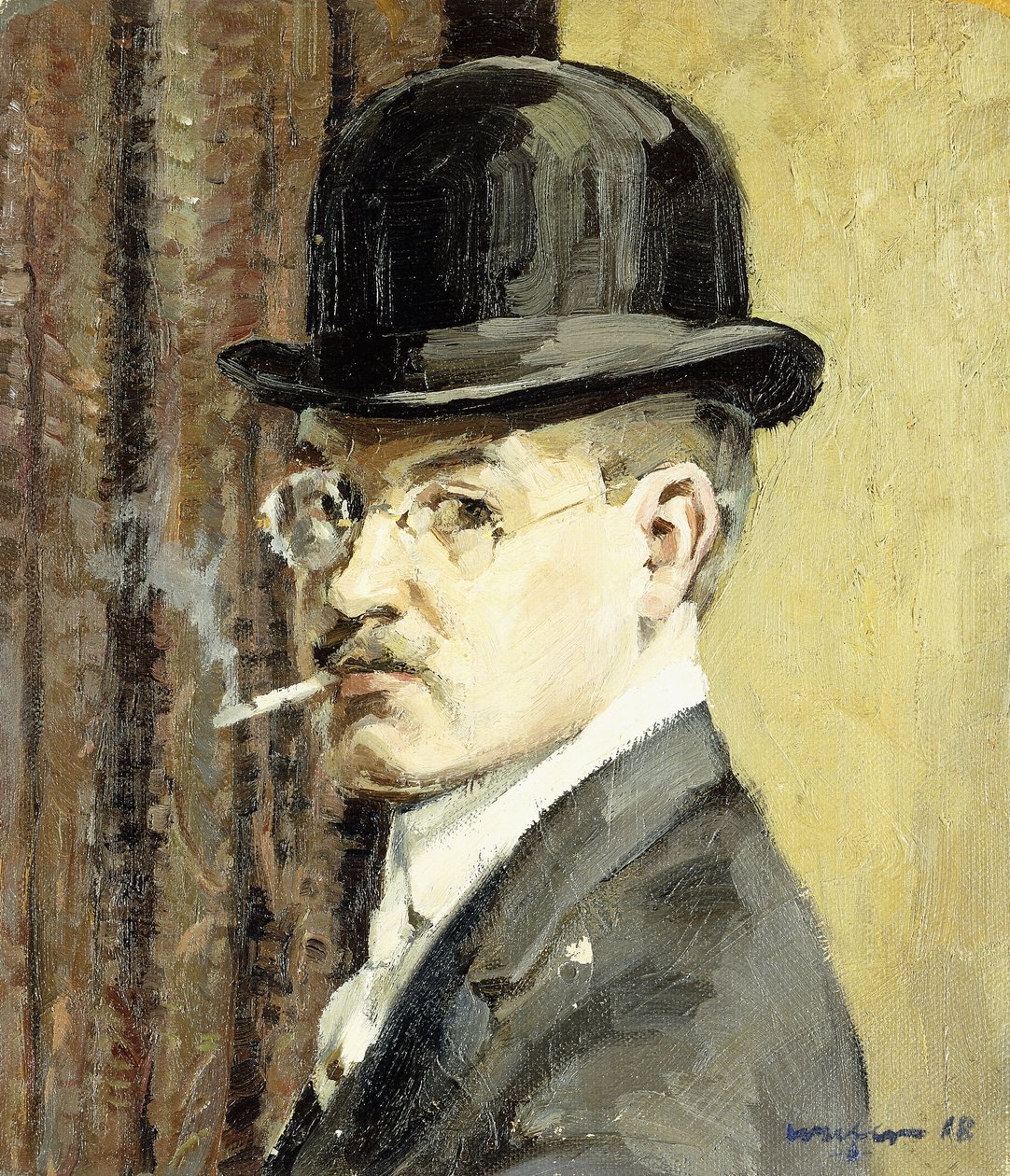 Selvportræt af Walter Ufer