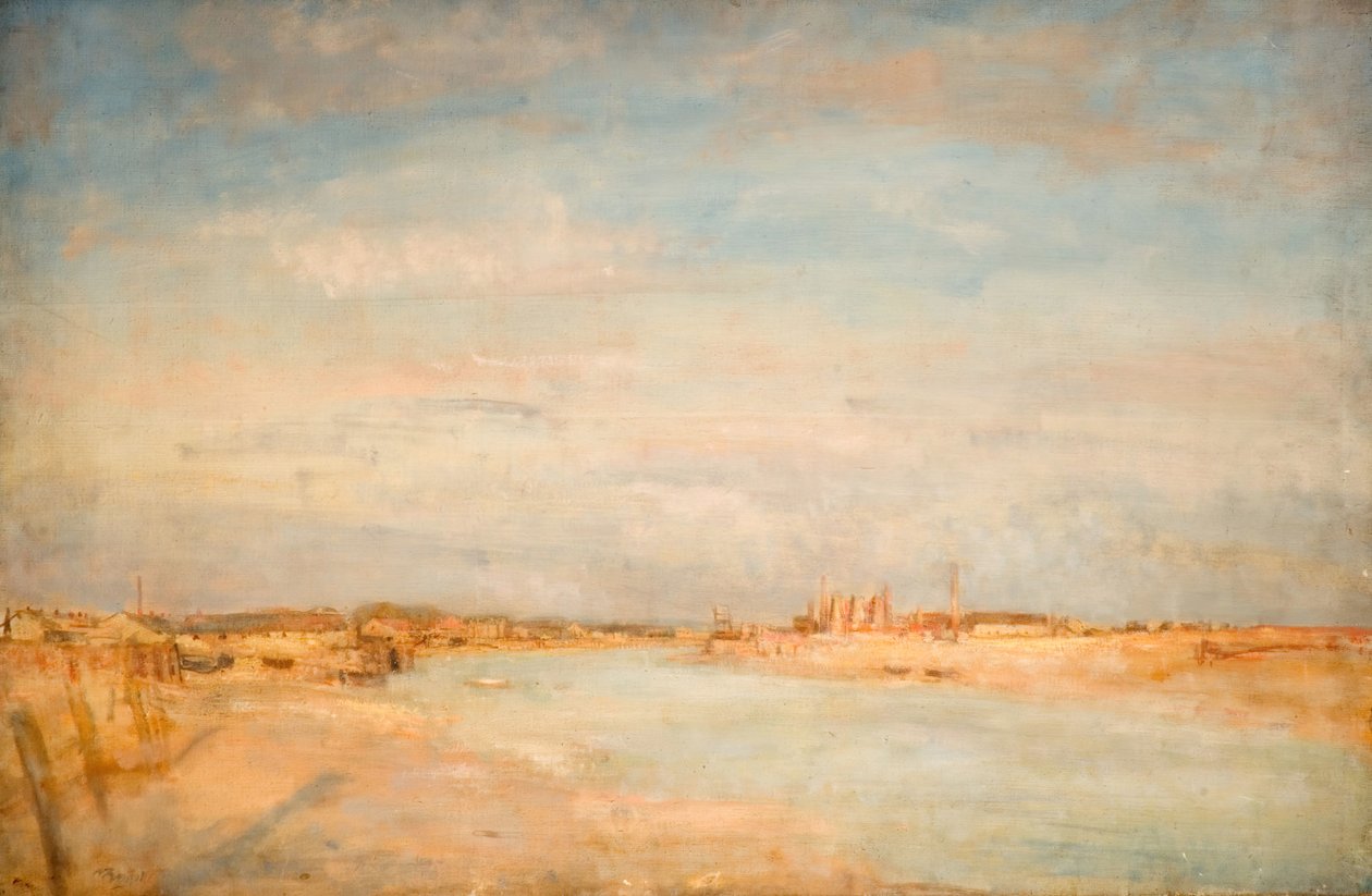 Flodscene, 1935-1949. af Walter Westley Russell