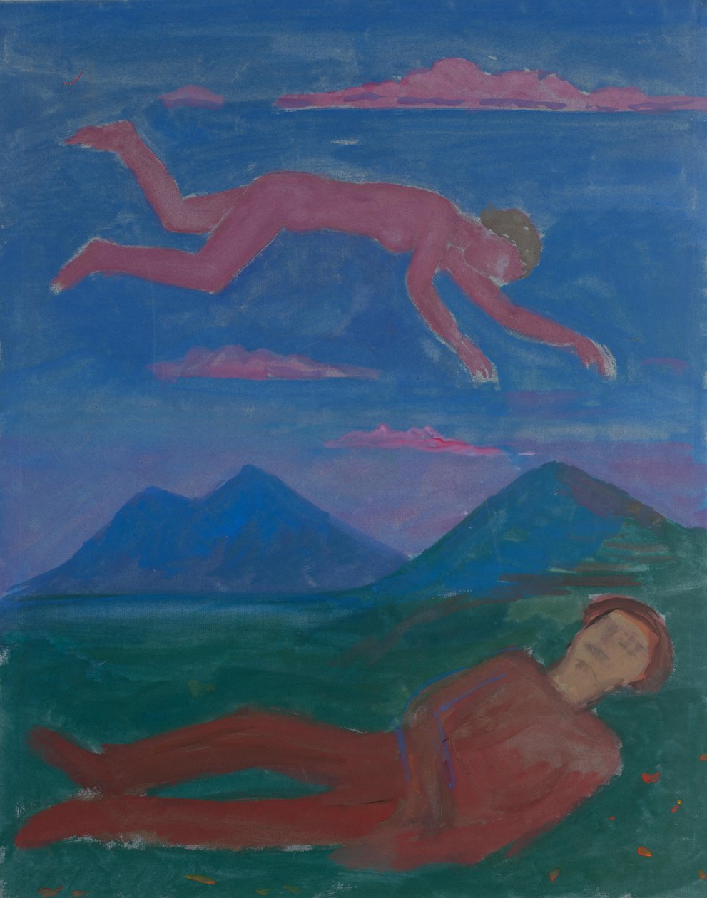 Allegorisk scene af Walther Gamerith