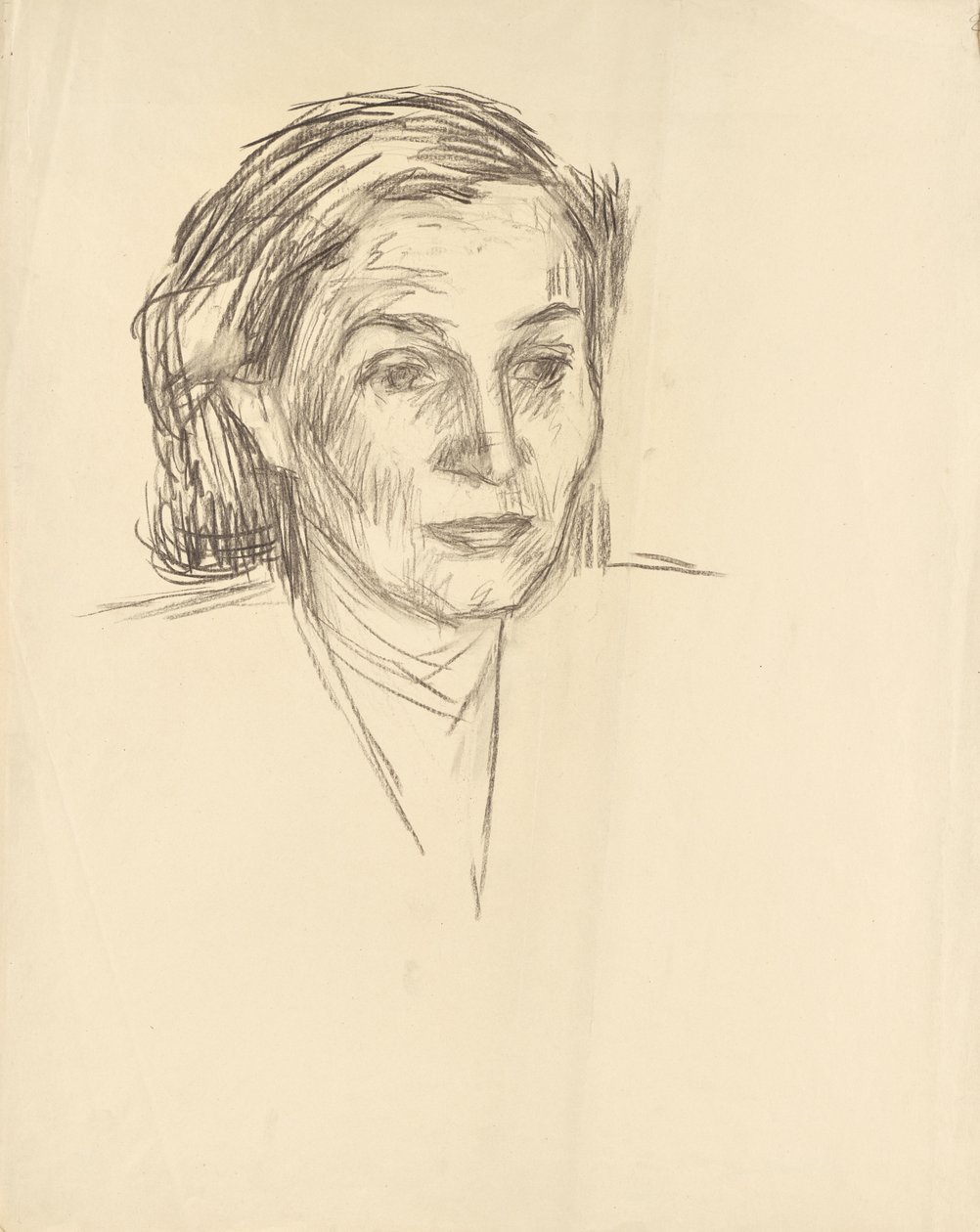 Portræt F. Niedermoser af Walther Gamerith