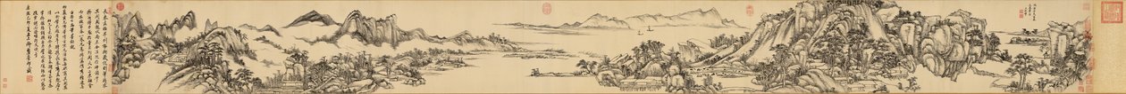 Fuchun -bjergene af Wang Yuanqi