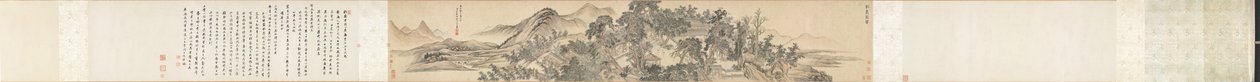 Hall of Lofty Pines af Wang Hui
