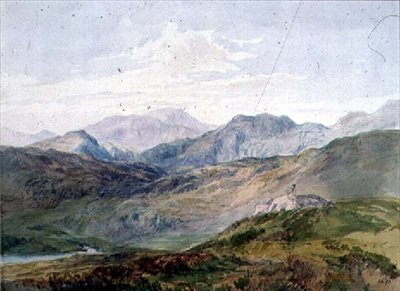 Llanrhychwn, nær Trefriw af Warwick Brookes