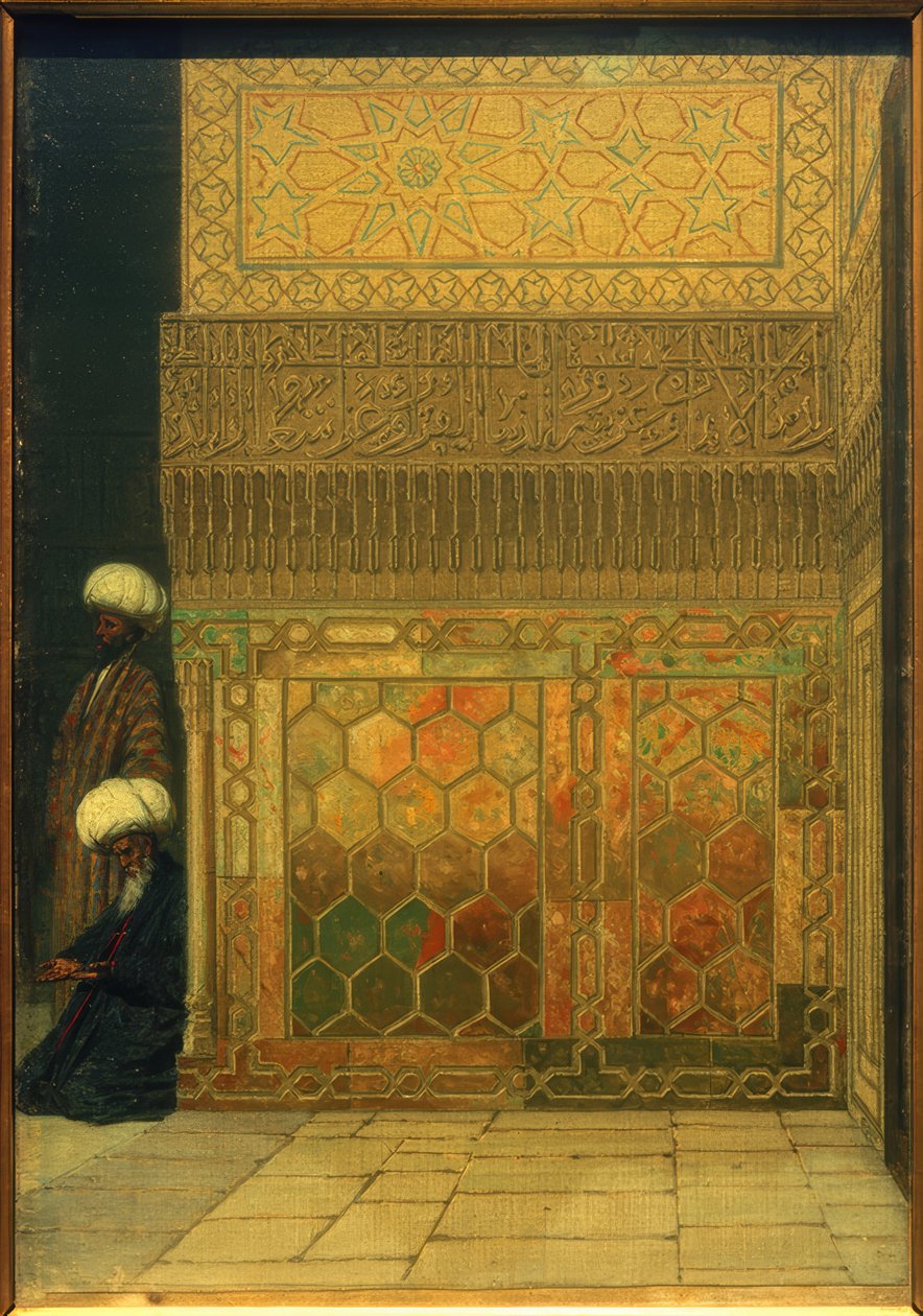 Hjørne i Gur-Emir-mausoleet af Wassili W. Werestschagin