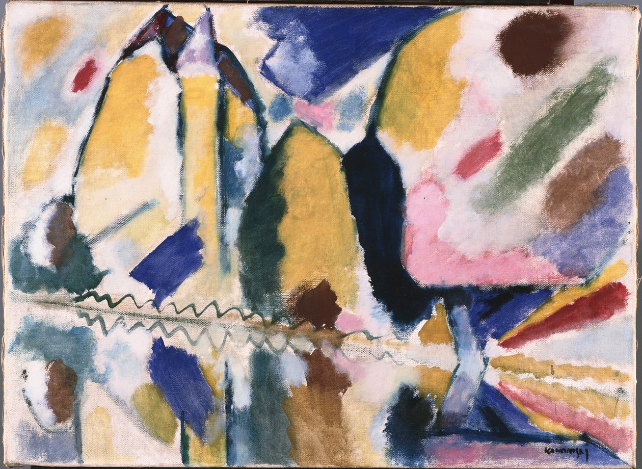 Efterår-II af Wassily Kandinsky