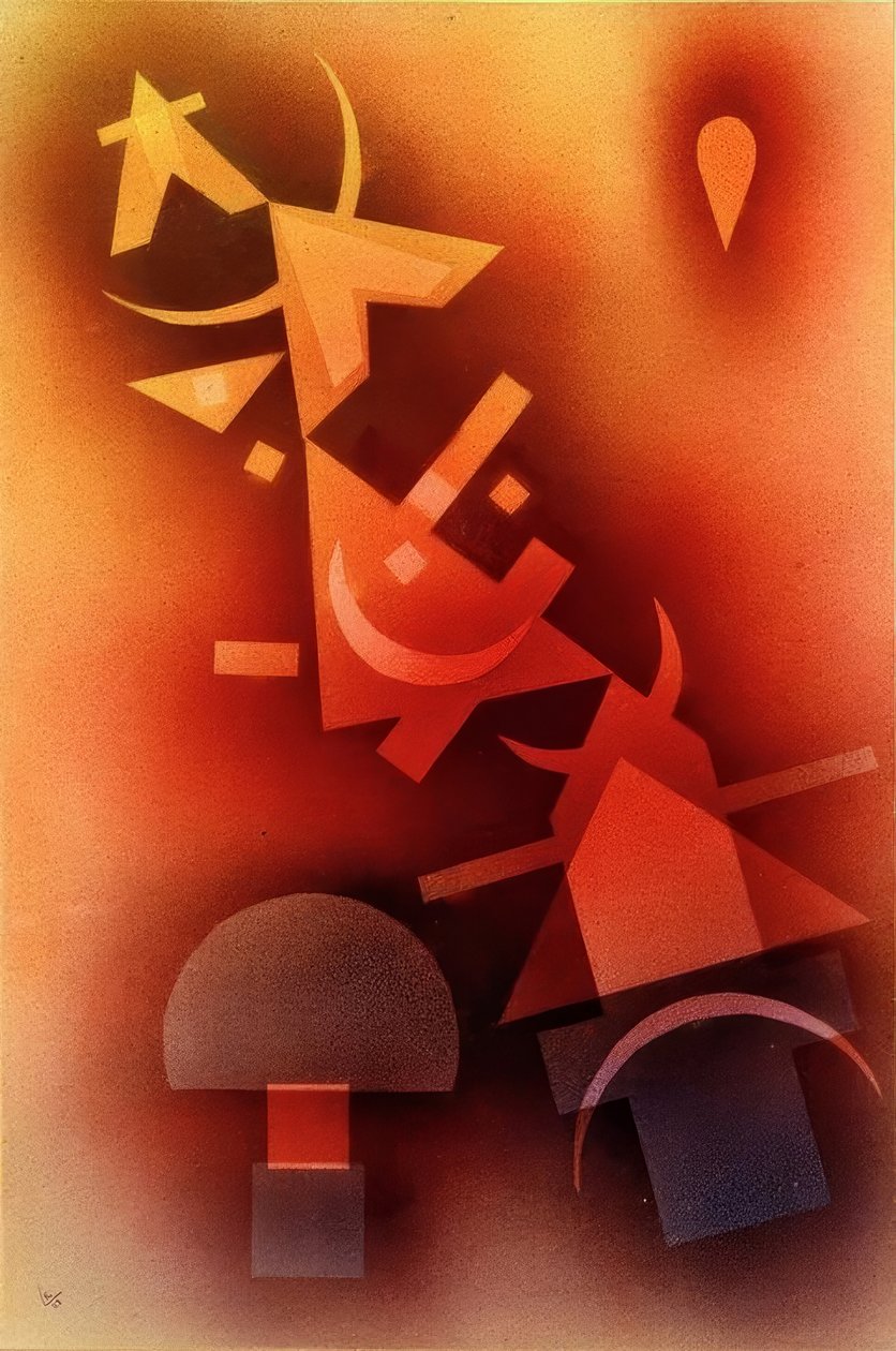 Fra kølige dybder af Wassily Kandinsky