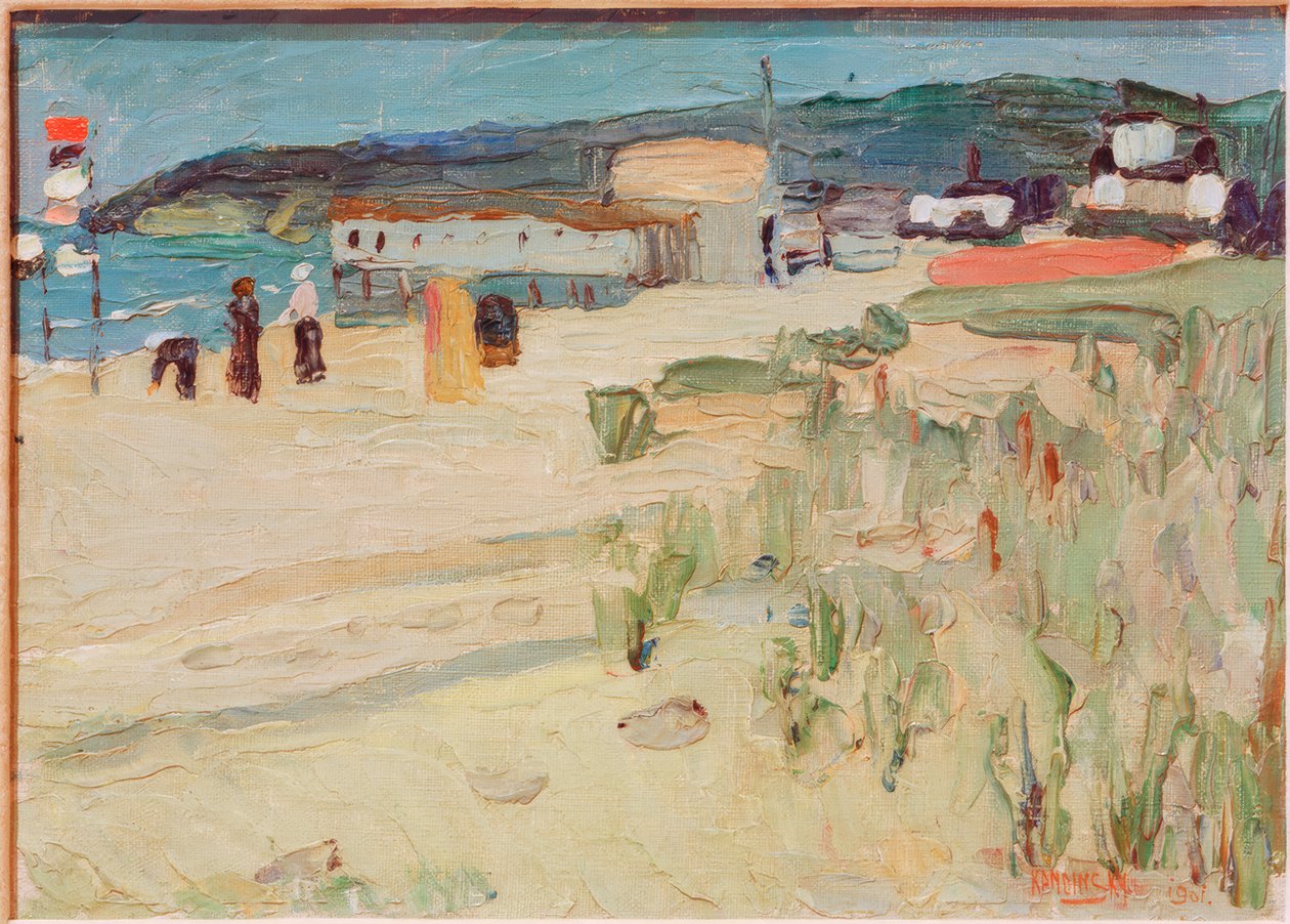 Binz på Rügen af Wassily Kandinsky