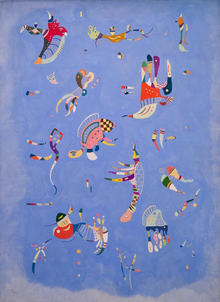 Himmelblå af Wassily Kandinsky