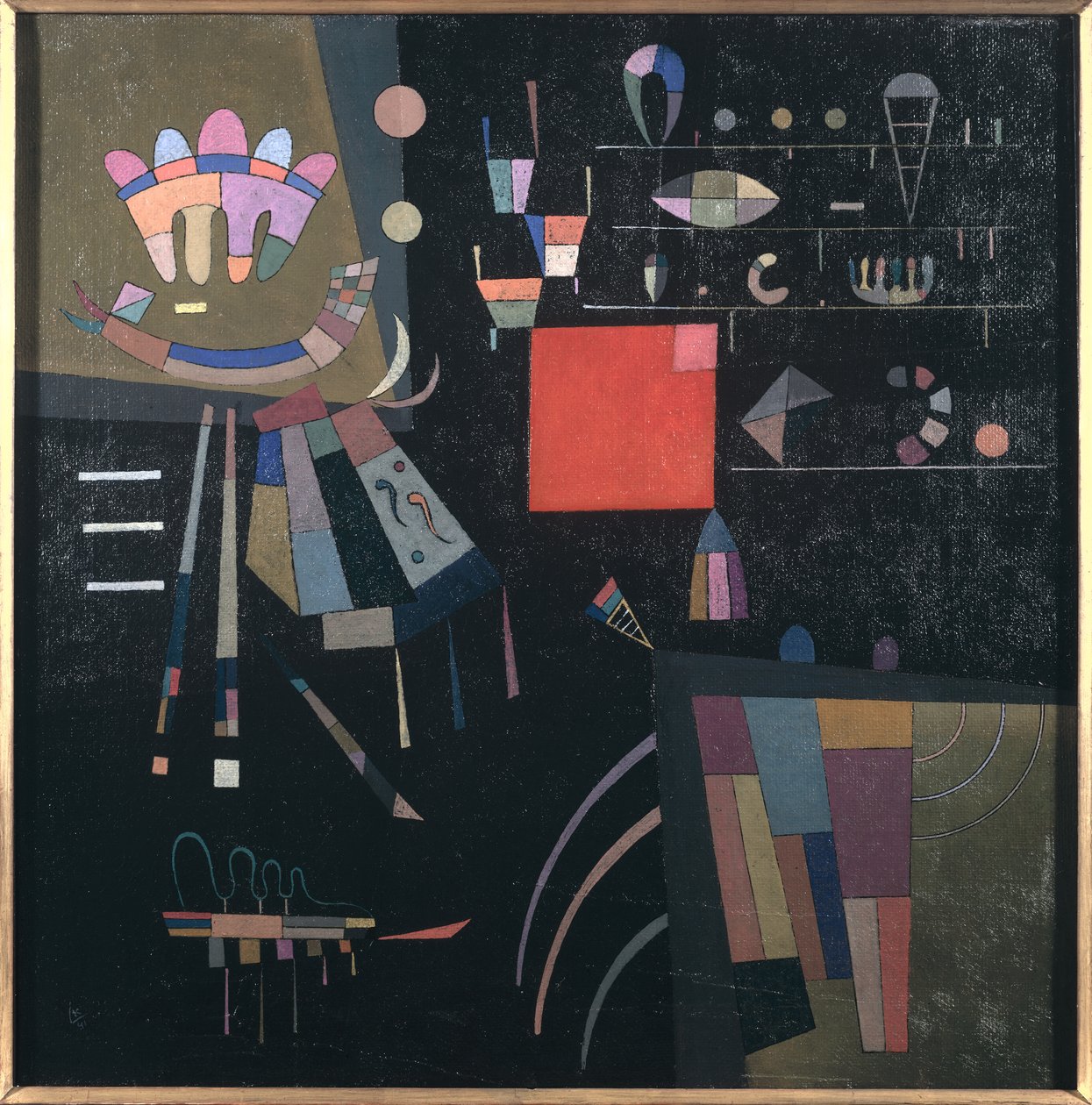 Komposition, 1941 af Wassily Kandinsky