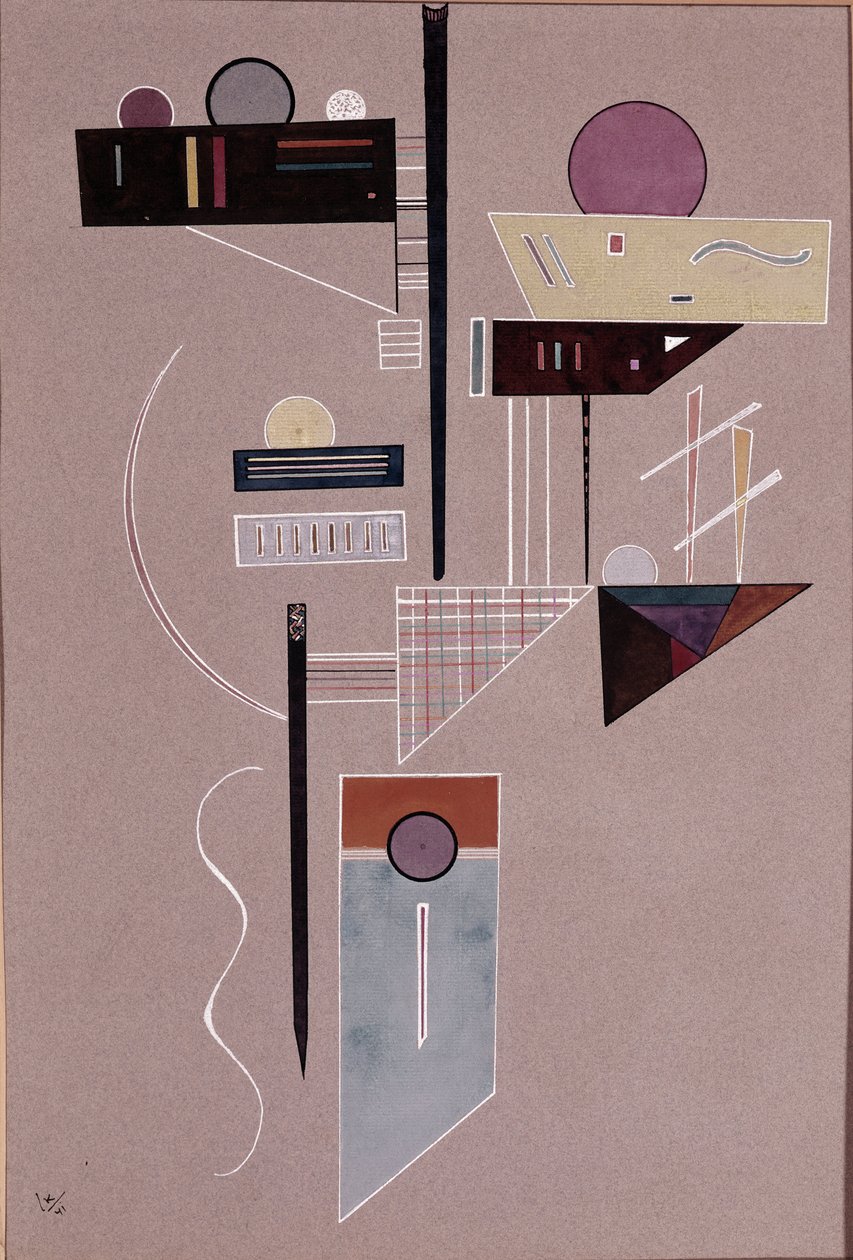 Kompositionsmaleri af Vassily Kandinsky af Wassily Kandinsky