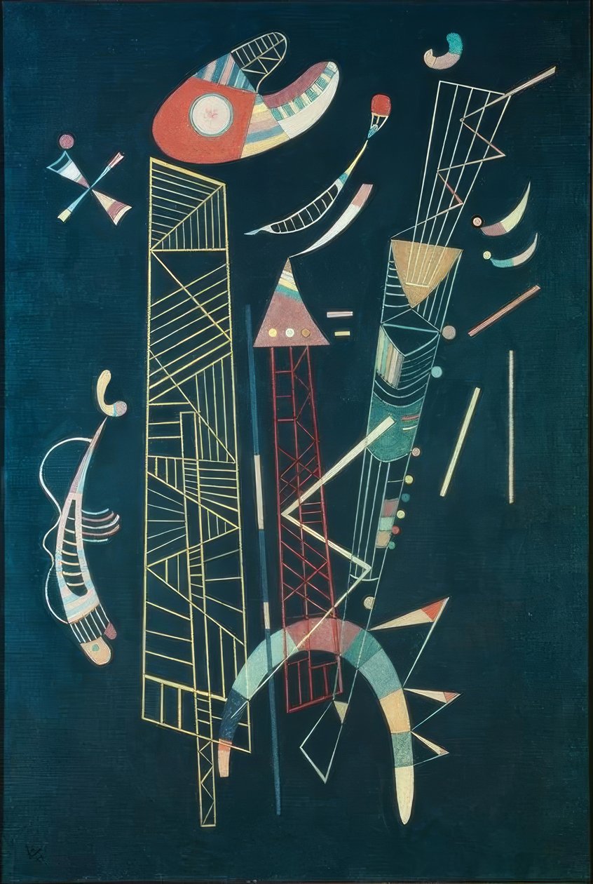 Letvægtskonstruktion af Wassily Kandinsky