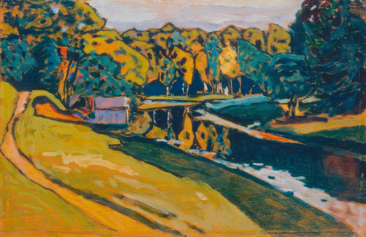 Efteråret af Wassily Kandinsky