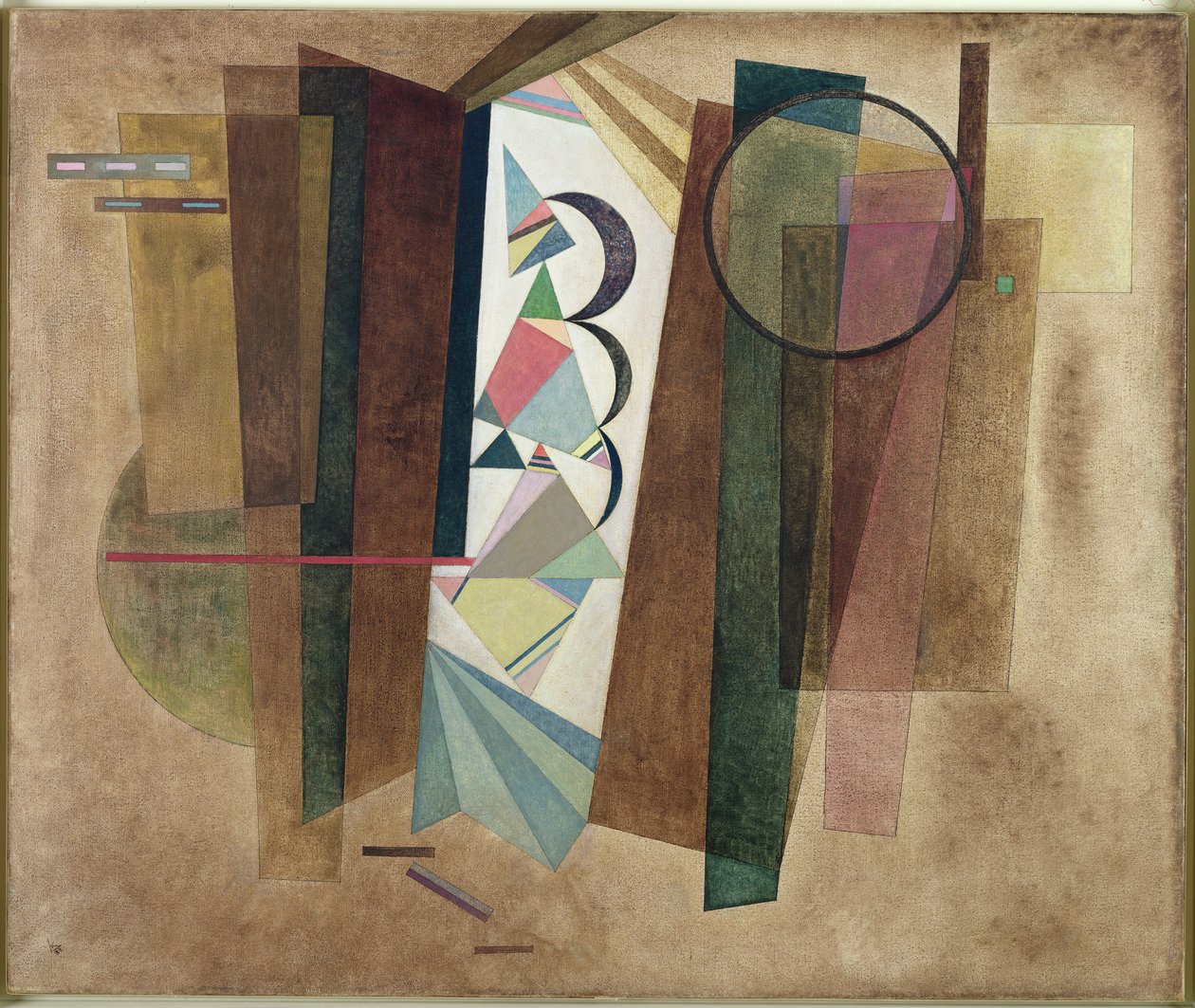 Udvikling i Brown, 1933 af Wassily Kandinsky