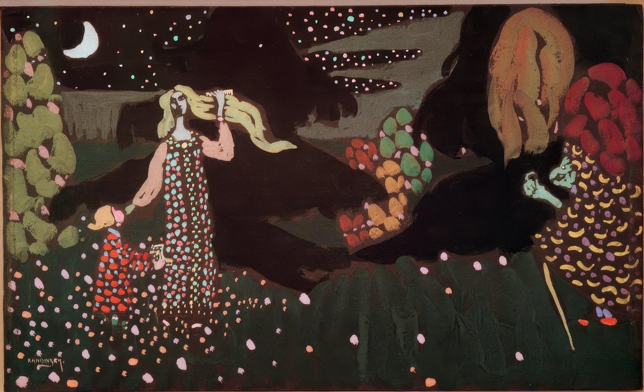 Natten af Wassily Kandinsky