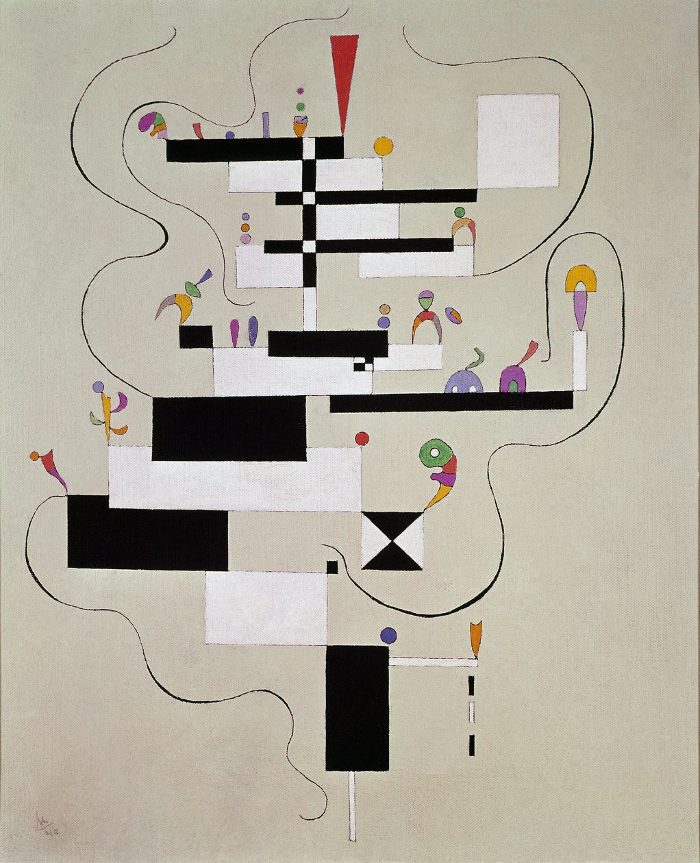 Encore maleri af Wassily Kandinsky af Wassily Kandinsky